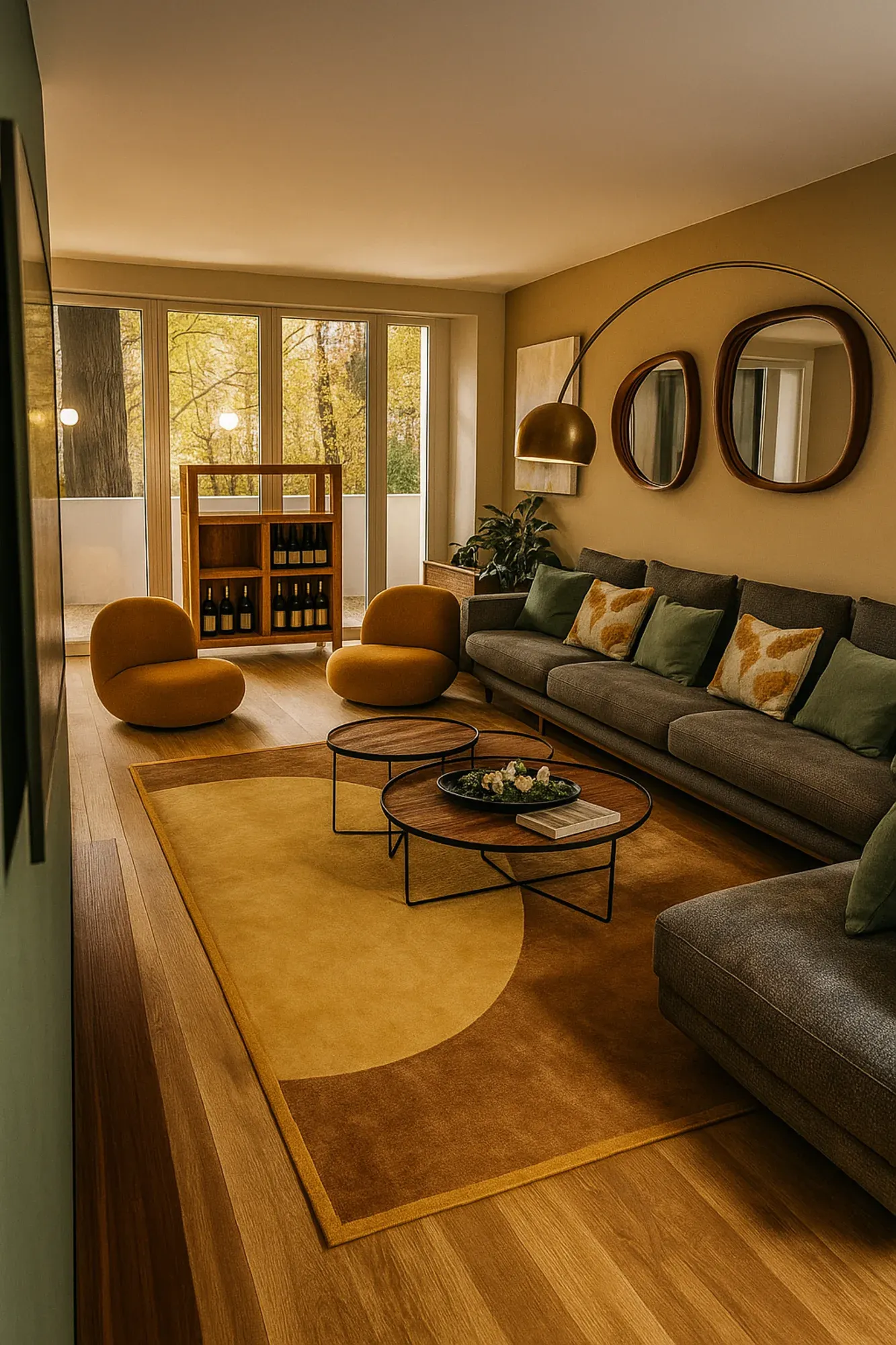 Détail de matériaux nobles - Appartement Champel, Genève